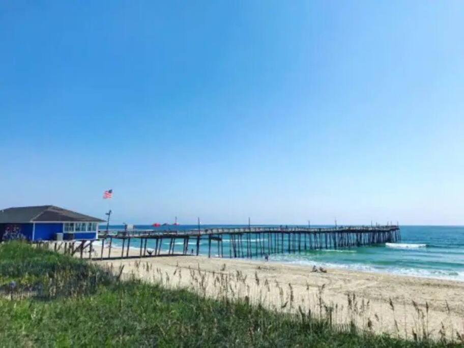 The Lost Loggerhead- Obx Ocean View Beach House Avon Eksteriør bilde