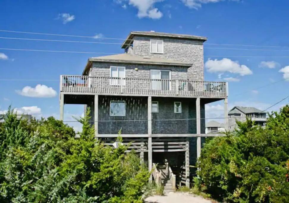 The Lost Loggerhead- Obx Ocean View Beach House Avon Eksteriør bilde